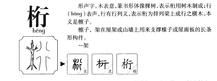 桁字五行属什么-桁字起名的寓意-桁字意思