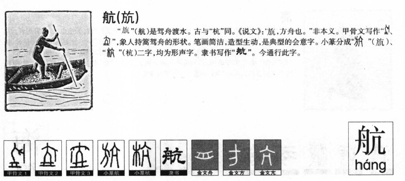 航字五行属什么-航字起名的寓意-航字意思