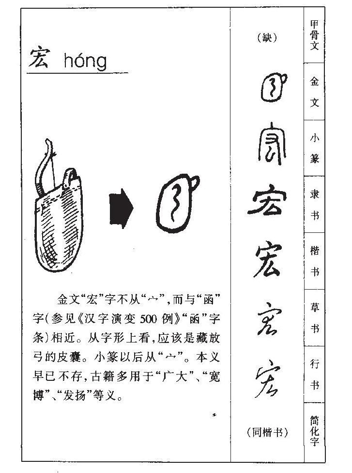 宏字五行属什么-宏字起名的寓意-宏字意思