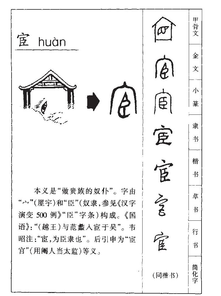 宦字五行属什么-宦字起名的寓意-宦字意思