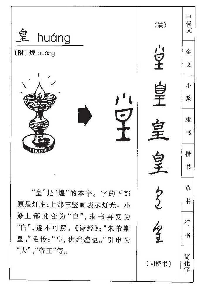 皇字五行属什么-皇字起名的寓意-皇字意思
