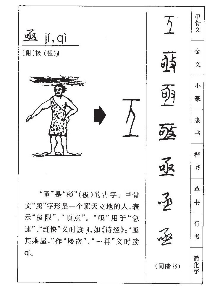 亟字五行属什么-亟字起名的寓意-亟字意思