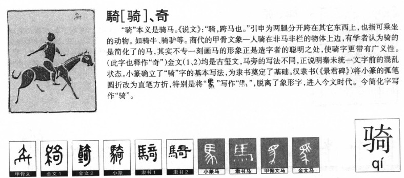 骑字五行属什么-骑字起名的寓意-骑字意思