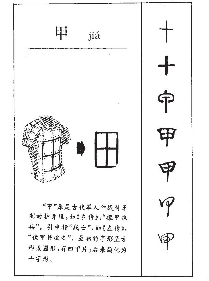 甲字五行属什么-甲字起名的寓意-甲字意思