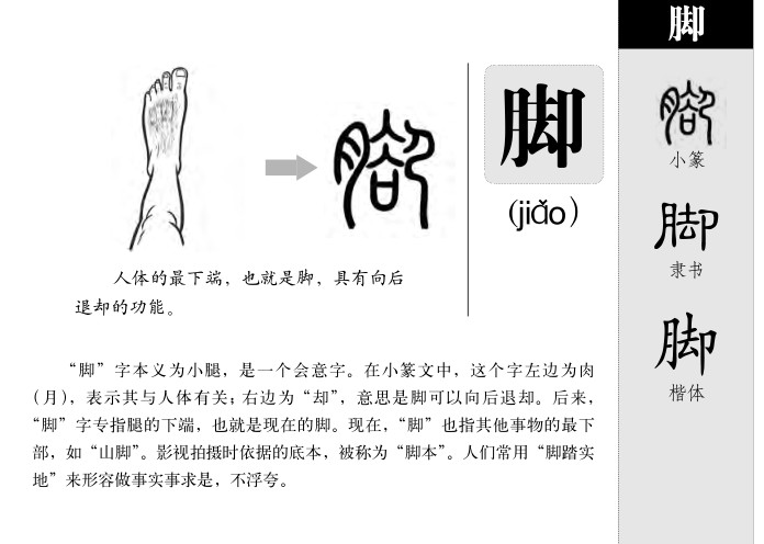 脚字五行属什么-脚字起名的寓意-脚字意思