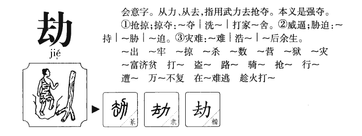 劫字五行属什么-劫字起名的寓意-劫字意思