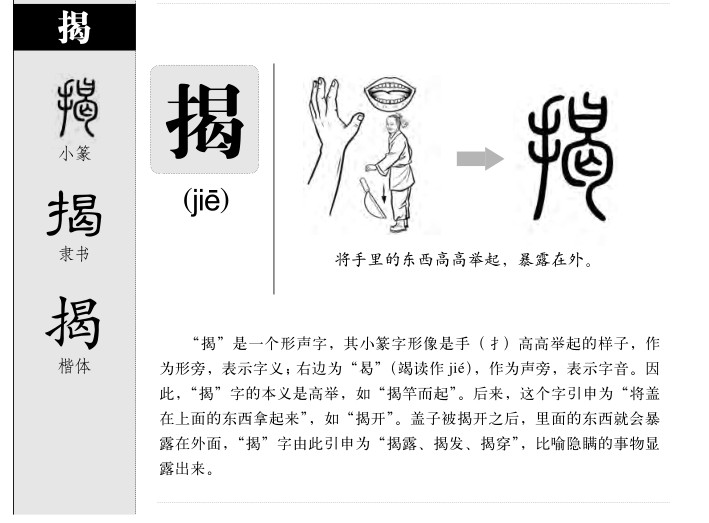 揭字五行属什么-揭字起名的寓意-揭字意思