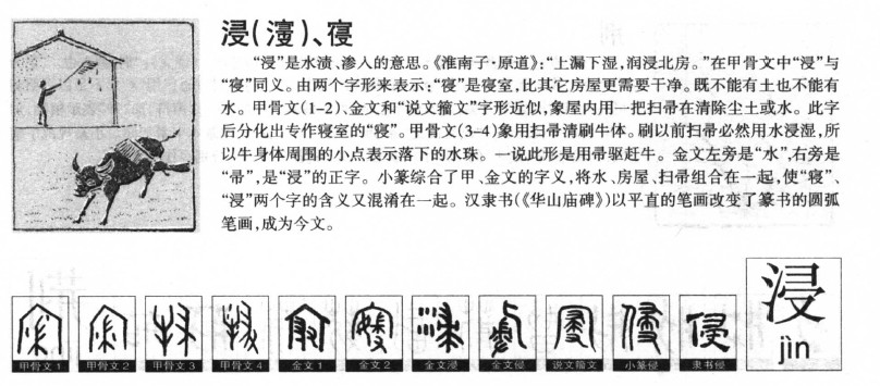 浸字五行属什么-浸字起名的寓意-浸字意思