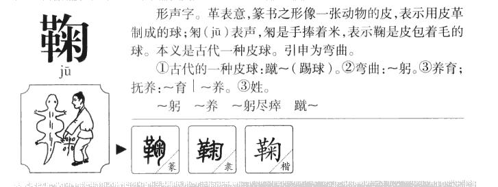 鞠字五行属什么-鞠字起名的寓意-鞠字意思