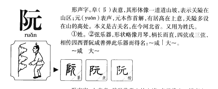 阮字五行属什么-阮字起名的寓意-阮字意思