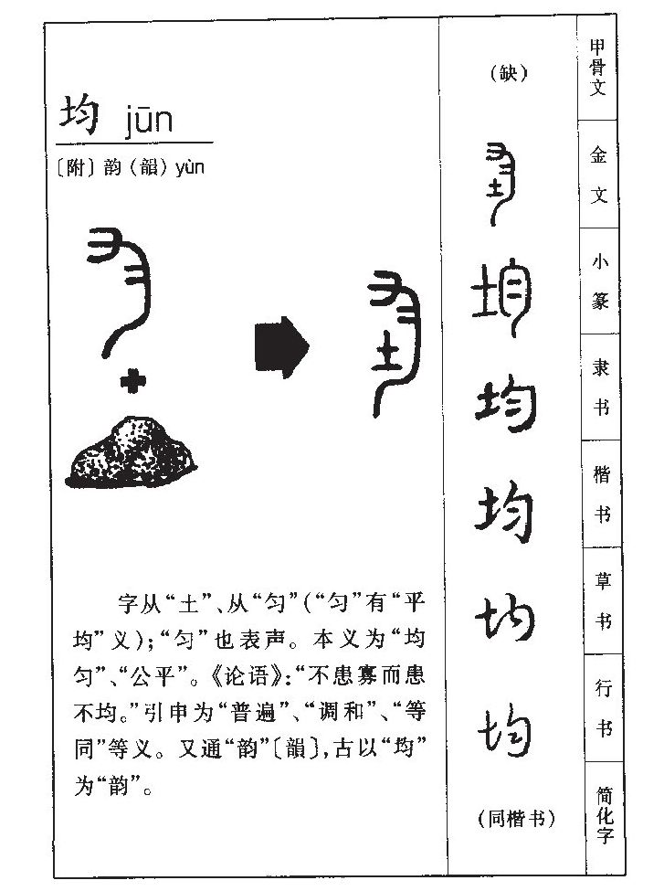 均字五行属什么-均字起名的寓意-均字意思