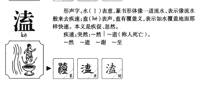 溘字五行属什么-溘字起名的寓意-溘字意思