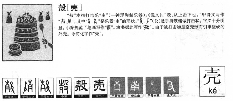 壳字五行属什么-壳字起名的寓意-壳字意思
