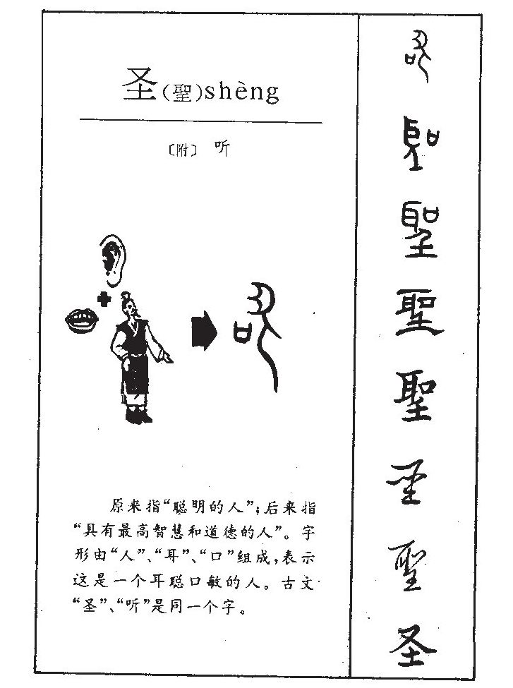 圣字五行属什么-圣字起名的寓意-圣字意思