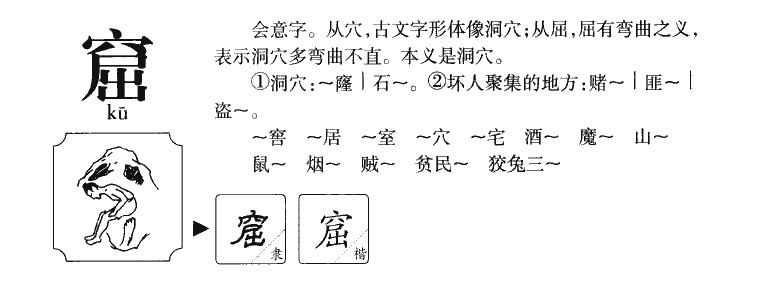 窟字五行属什么-窟字起名的寓意-窟字意思