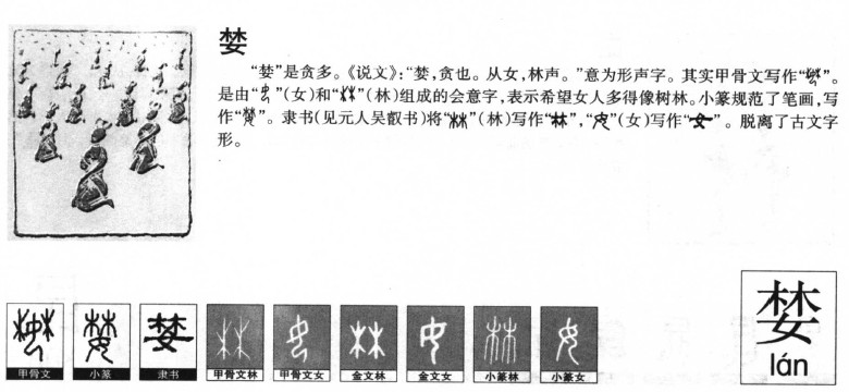 婪字五行属什么-婪字起名的寓意-婪字意思