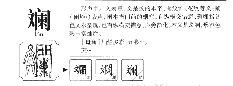 谰字五行属什么-谰字起名的寓意-谰字意思