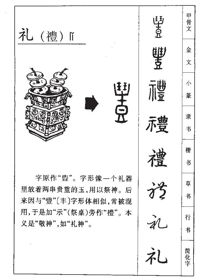 礼字五行属什么-礼字起名的寓意-礼字意思