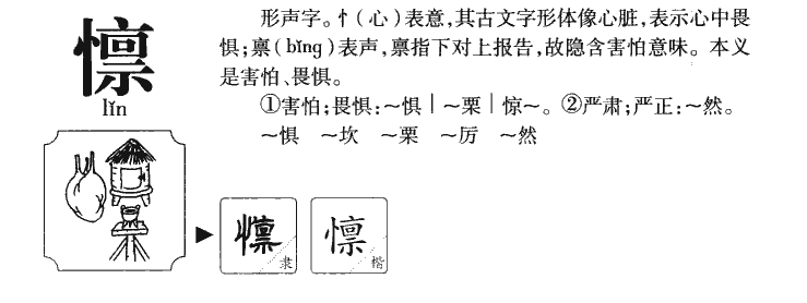 懔字五行属什么-懔字起名的寓意-懔字意思