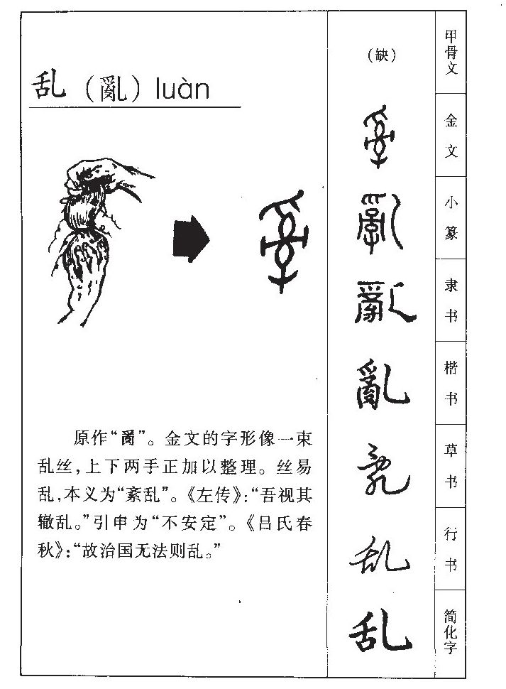 乱字五行属什么-乱字起名的寓意-乱字意思