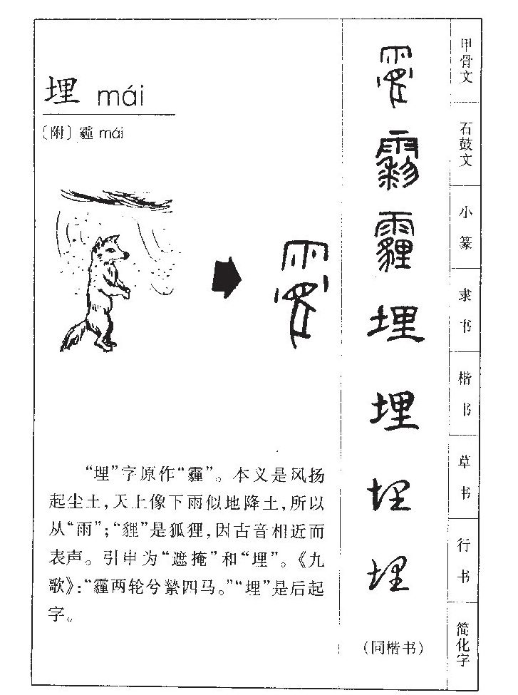埋字五行属什么-埋字起名的寓意-埋字意思
