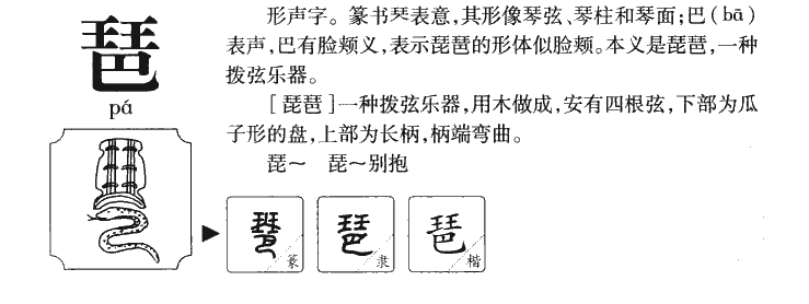 琶字五行属什么-琶字起名的寓意-琶字意思