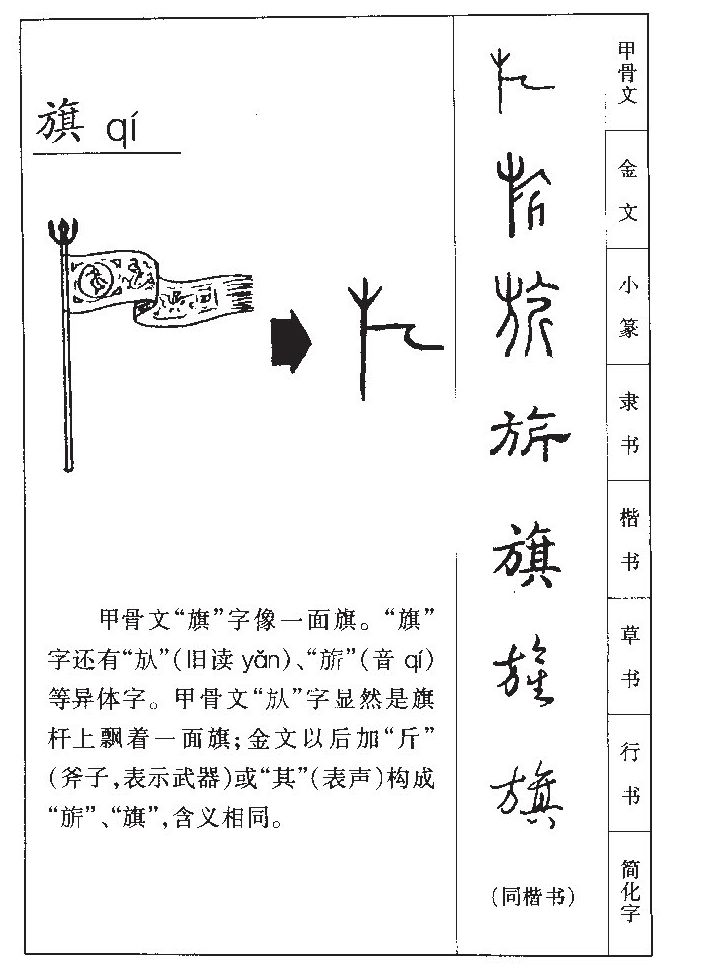 旗字五行属什么-旗字起名的寓意-旗字意思