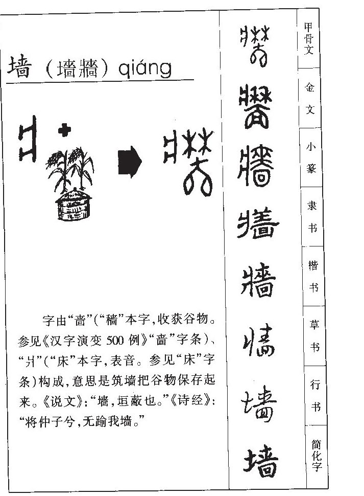 墙字五行属什么-墙字起名的寓意-墙字意思