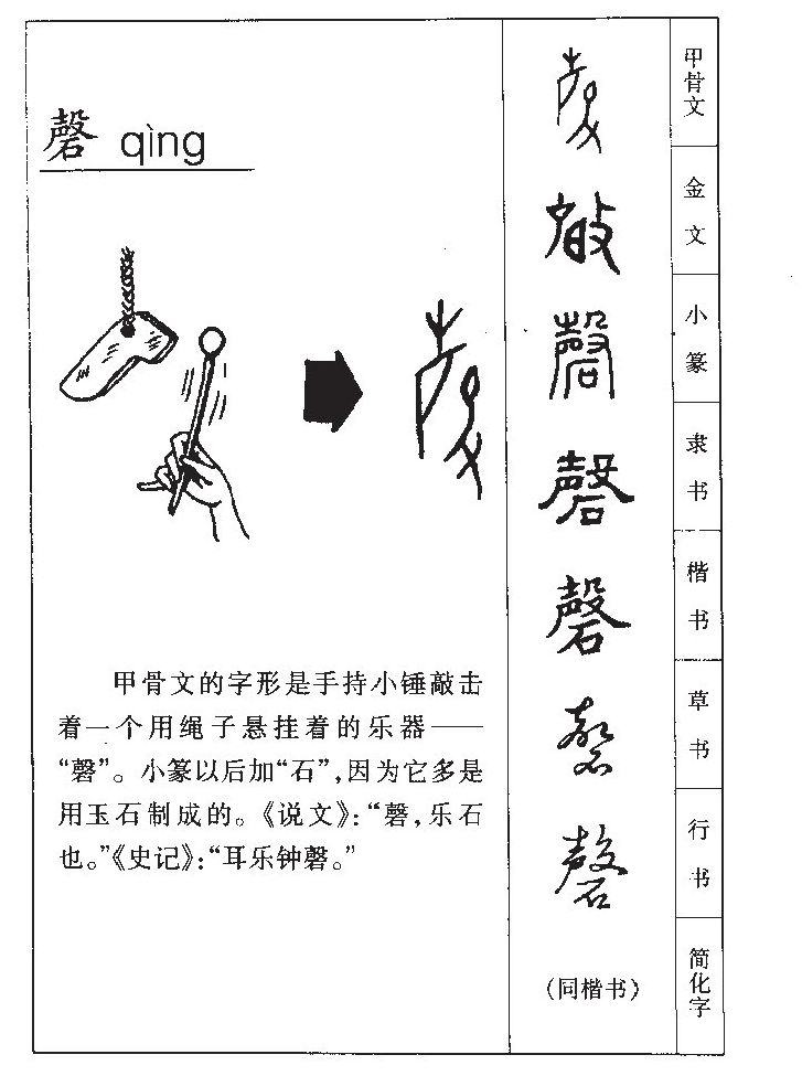 磬字五行属什么-磬字起名的寓意-磬字意思