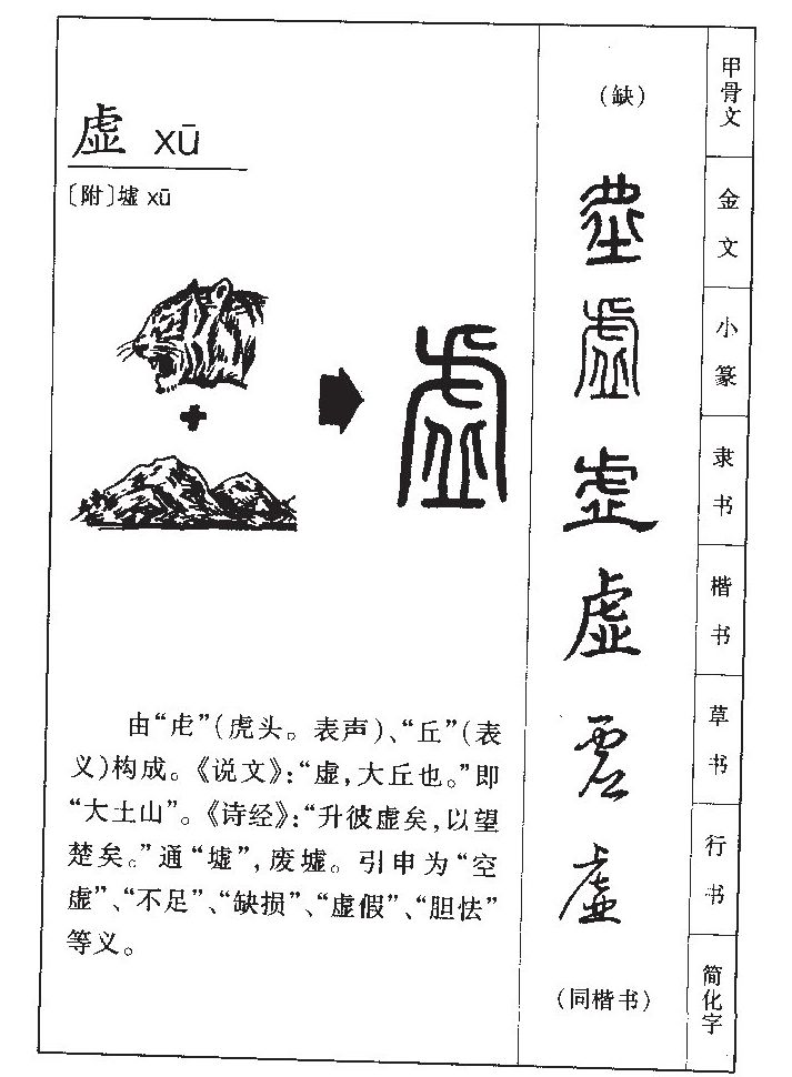虚字五行属什么-虚字起名的寓意-虚字意思
