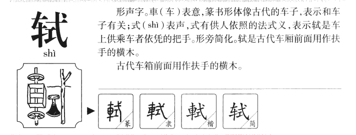 轼字五行属什么-轼字起名的寓意-轼字意思