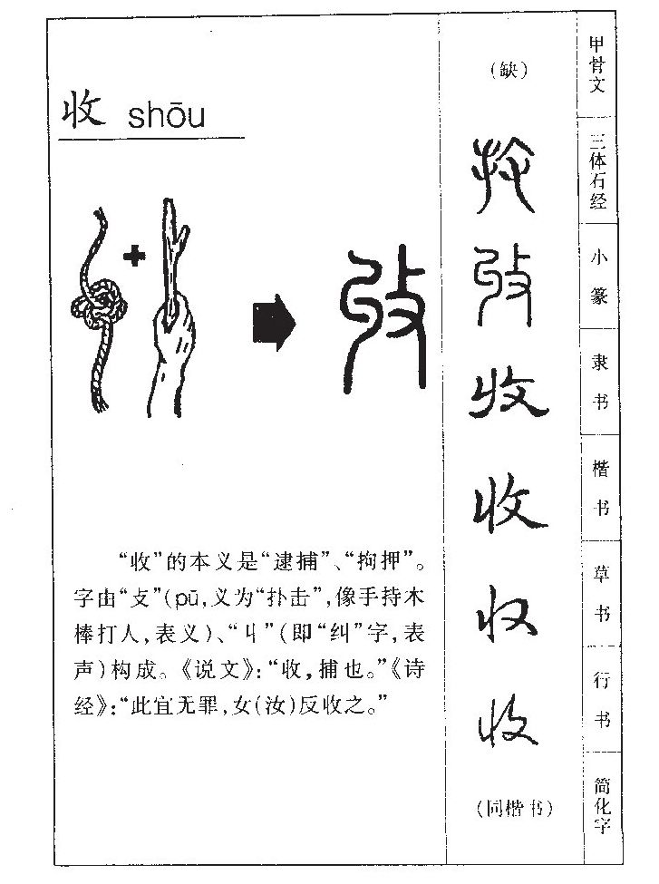 收字五行属什么-收字起名的寓意-收字意思