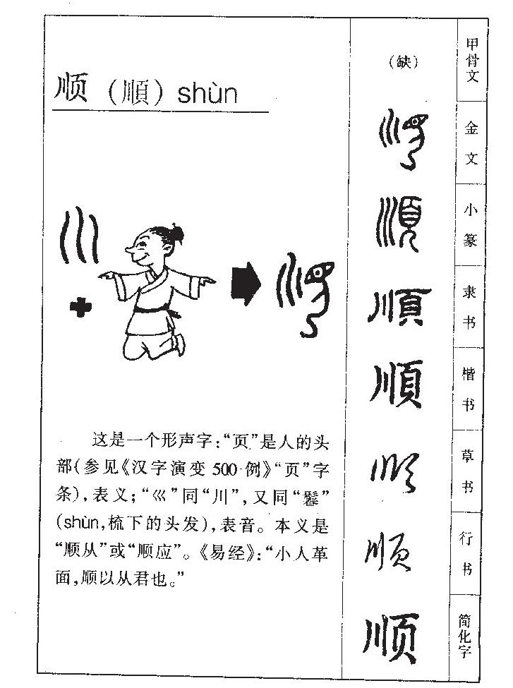顺字五行属什么-顺字起名的寓意-顺字意思