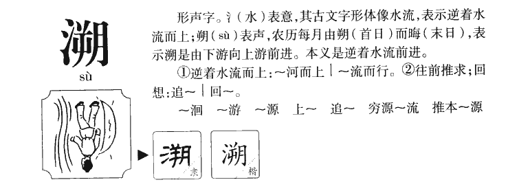 溯字五行属什么-溯字起名的寓意-溯字意思