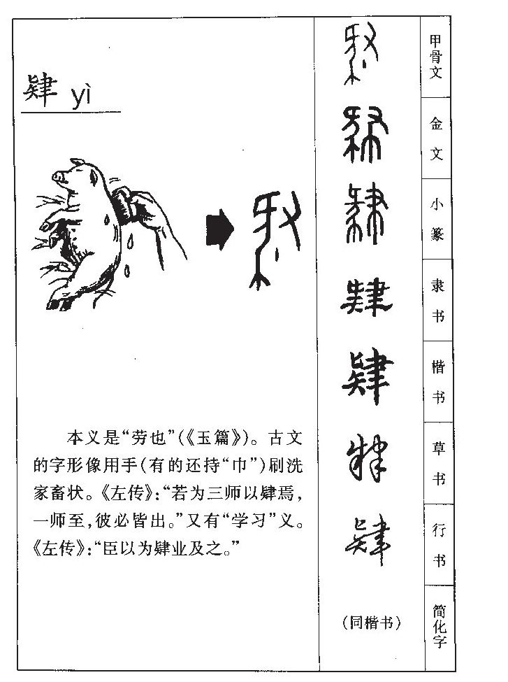 肄字五行属什么-肄字起名的寓意-肄字意思