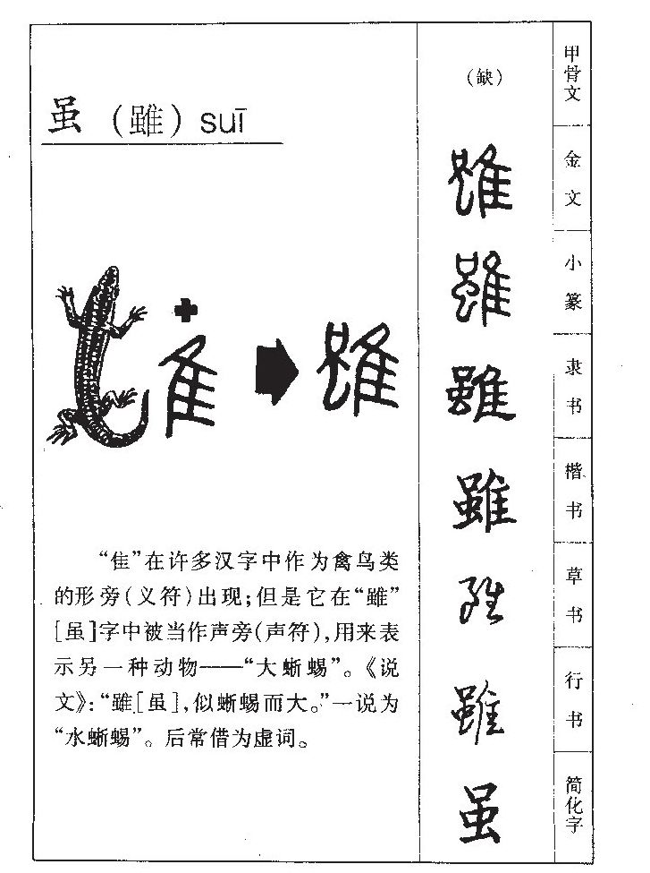 虽字五行属什么-虽字起名的寓意-虽字意思