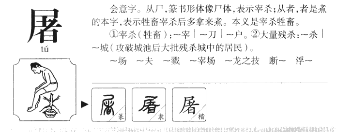 屠字五行属什么-屠字起名的寓意-屠字意思