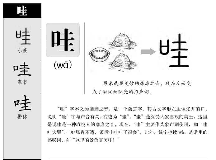 哇字五行属什么-哇字起名的寓意-哇字意思