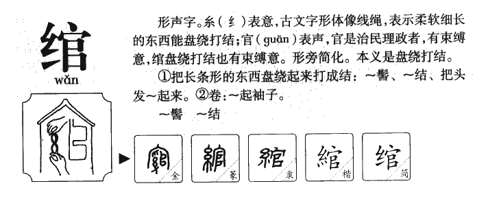 绾字五行属什么-绾字起名的寓意-绾字意思