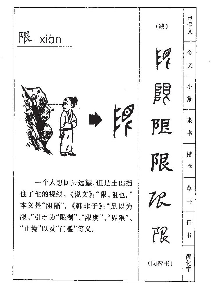 限字五行属什么-限字起名的寓意-限字意思