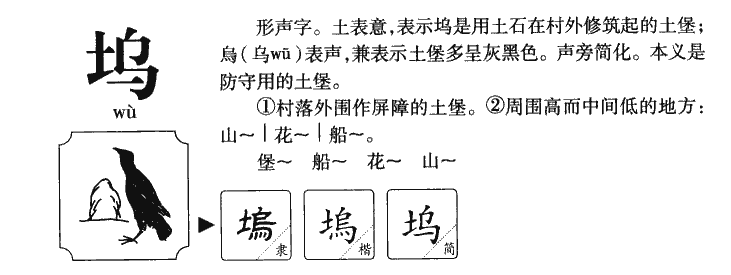 坞字五行属什么-坞字起名的寓意-坞字意思