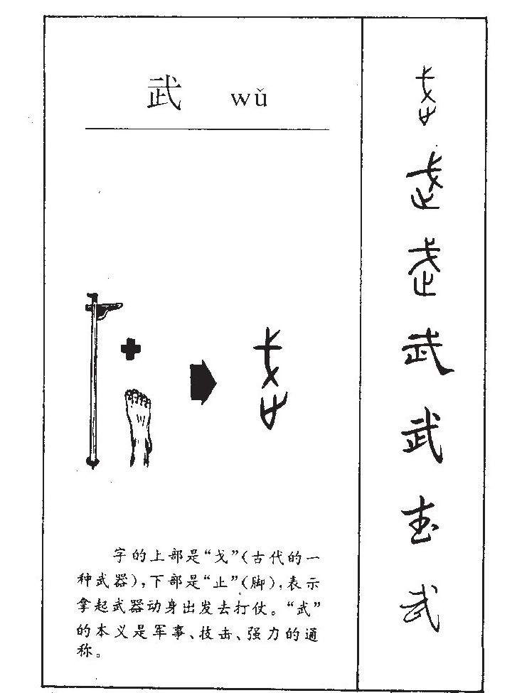 武字五行属什么-武字起名的寓意-武字意思
