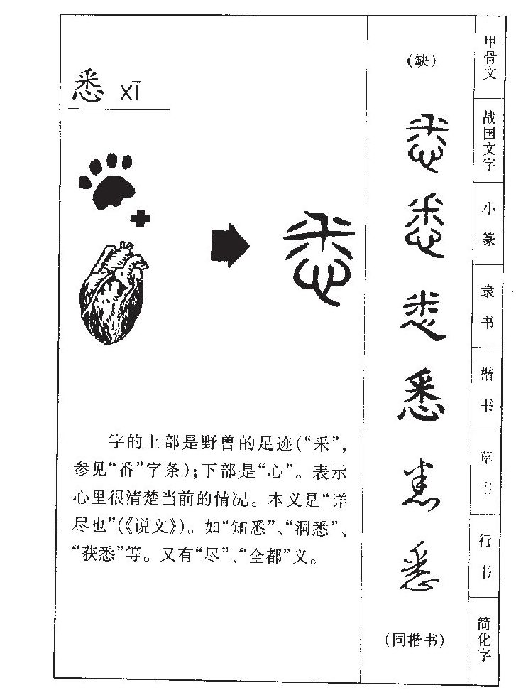 悉字五行属什么-悉字起名的寓意-悉字意思
