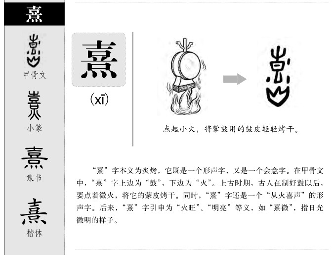 熹字五行属什么-熹字起名的寓意-熹字意思