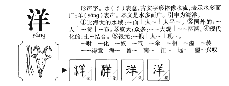 洋字五行属什么-洋字起名的寓意-洋字意思