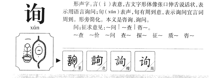询字五行属什么-询字起名的寓意-询字意思