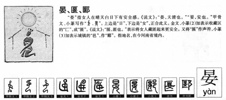 晏字五行属什么-晏字起名的寓意-晏字意思