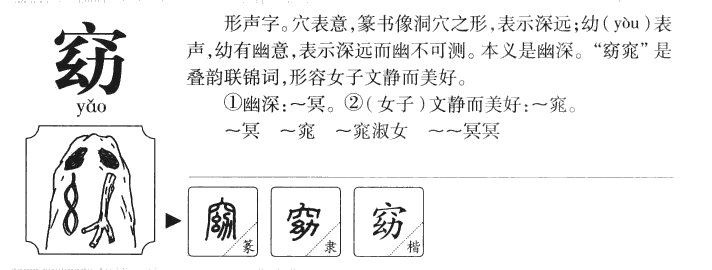 窈字五行属什么-窈字起名的寓意-窈字意思