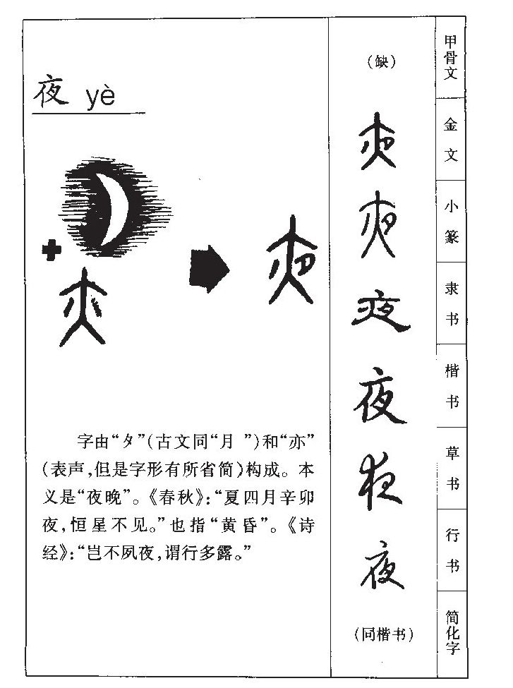 夜字五行属什么-夜字起名的寓意-夜字意思