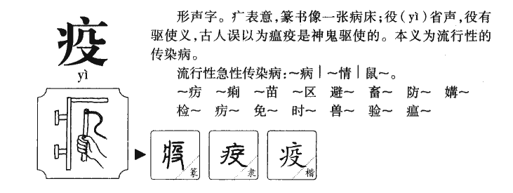 疫字五行属什么-疫字起名的寓意-疫字意思